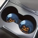 thumbnail image 2 of 2pcs Halloween Horror Pumpkin Pattern Car Coaster, Car Interior Accessories, Home Desktop Kitchen Coaster, 2 of 2