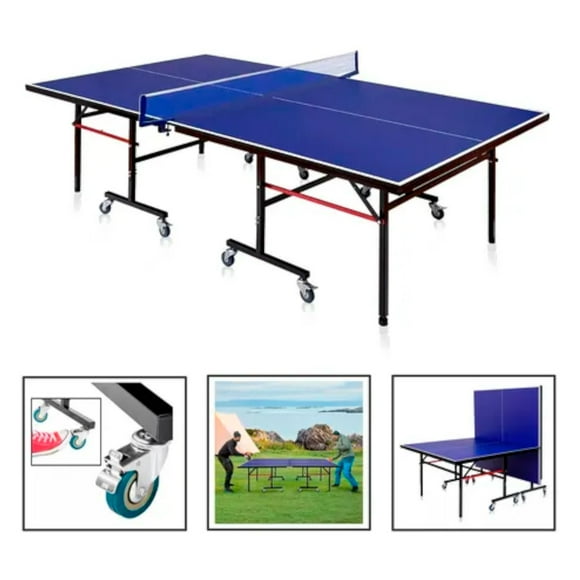 Mesa Profesional Ping Pong 274x152x76cm Boomfit Madera Red