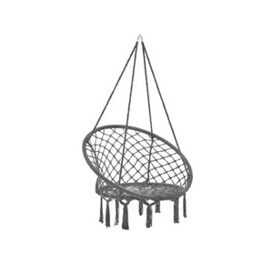 Genérico - Silla Hamaca Colgante Para Terraza O Jardín Color Gris