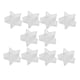 thumbnail image 1 of Contenedores Vacíos De Plástico Transparente Para Hacer Velas, Soporte Para Moldes, Forma De Estrella, 10 Uds., 1 of 5