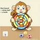 thumbnail image 1 of Children Cartoon Animal Dart Board Sticky Ball, Rabbit Family Interactive Educational Toy Christmas Gift, 1 of 5