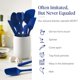 thumbnail image 5 of Set de utensilios de cocina GIR 10 piezas, silicona azul real, 5 of 7
