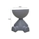 thumbnail image 3 of Mesa De Arrimo Con Compartimento Organizador Integrado Gris, 3 of 6