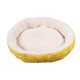 thumbnail image 5 of Cama Para Dormir Para Perros Peque?os, Para Mascotas, Redonda, Acogedora, Cómoda, Cama, Nido, Amarillo, Cuadrícula-L, 5 of 5