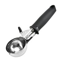 Magideal - Cucharas De De Acero Inoxidable Para Bollos Mellon Muffins Delicias Congeladas , Negro