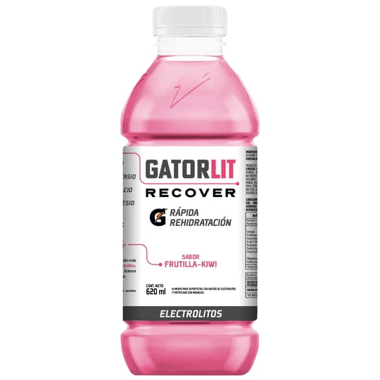 Gatorlit Sabor Frutilla Kiwi Pet 620 X 6