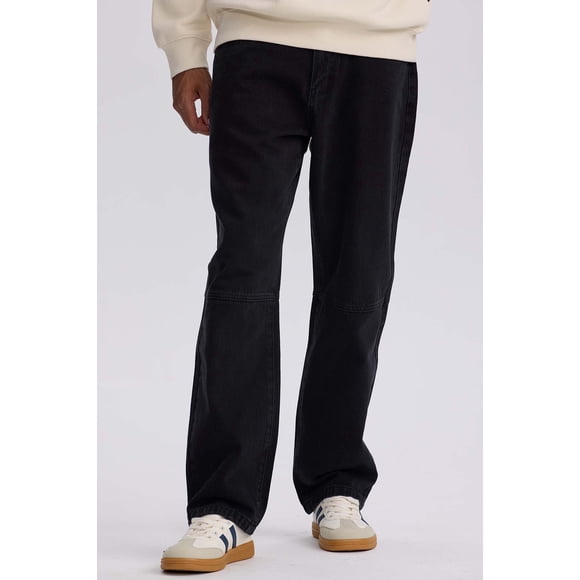 Jeans Hombre Retro Skater Negro