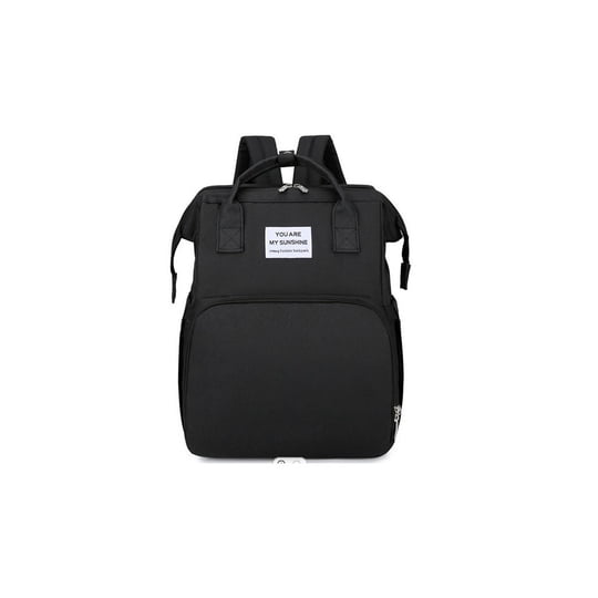Artículos Militares - Mochila 3 En 1 Pañalera Cuna Y Mudador Portátil Para Bebés Negro