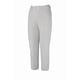 thumbnail image 1 of Pantalones de softball Mizuno para niñas y jóvenes, talle bajo, de lanzamiento rápido, grises, 1 of 5