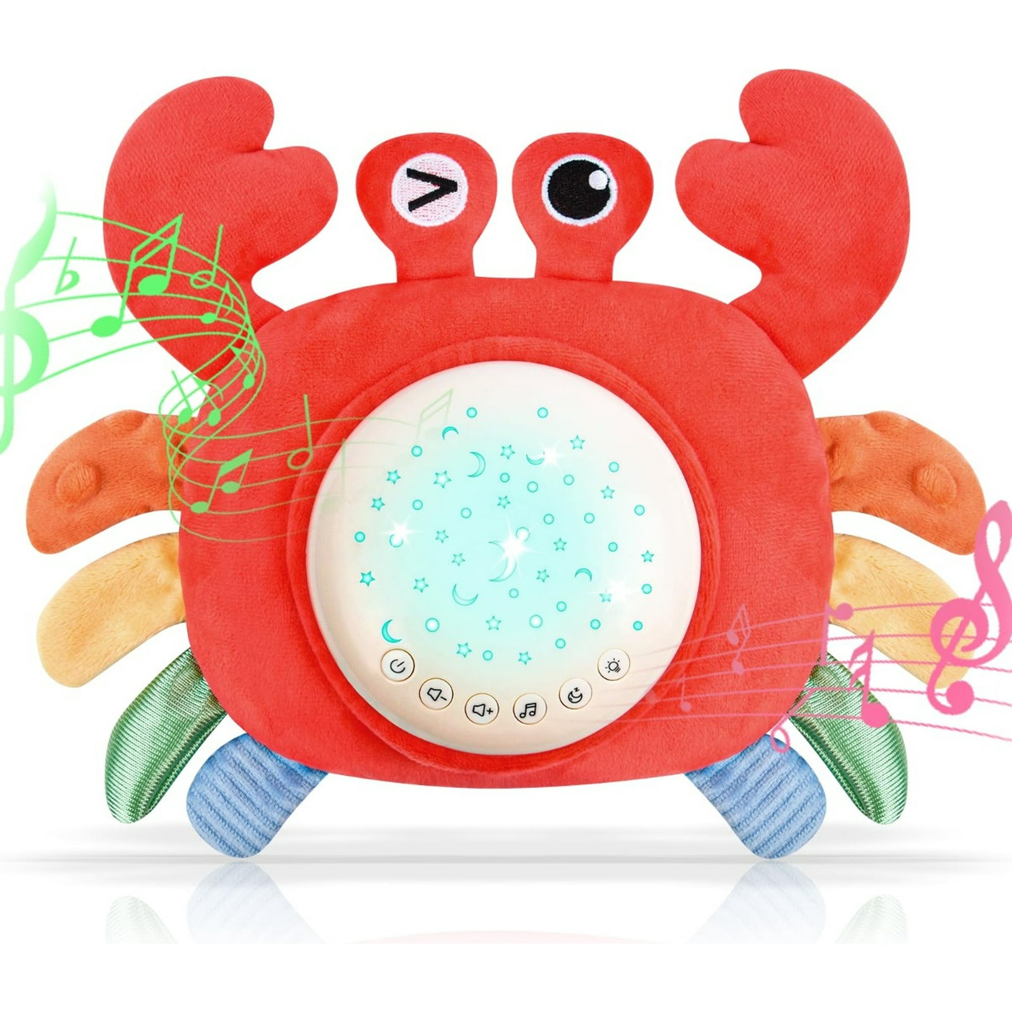 Genérico - Cangrejo Proyector Musical Sensorial Interactivo Bebé Lau