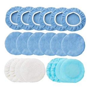 Ioensy - Almohadillas Aplicadoras De Cera Para Automóviles Almohadillas Para Pulir Automóviles Para Encerar Revestimientos Y Pulir