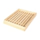 thumbnail image 2 of Tabla De Pan De Madera, Tabla De Cortar De Pan Práctica Y Resistente, Para Cocina, Cafetería, Tienda, Color Claro, 2 of 3