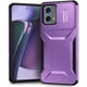 thumbnail image 3 of Funda Resistente para Motorola Moto G 4G 2023 con Tapa Deslizante y Protección Militar Morado, 3 of 6