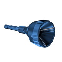 Ioensy - Herramienta Para Desbarbar Chaflanes Externos, Vástago Hexagonal De Liberación Rápida, Hoja De Carburo Resistente