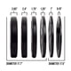 thumbnail image 4 of Discos bumper REP de 5 lb, par, negros, de caucho de bajo olor, 4 of 5