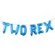 thumbnail image 1 of Globo RUIANSI 41 cm Letras TWO REX para Decoración de Fiesta, 1 of 3