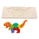 thumbnail image 1 of Rompecabezas De Madera Para Niños Rompecabezas De Dinosaurios De Madera Para Niños Pequeños Tiranosaurio Rex Preescolar, 1 of 5