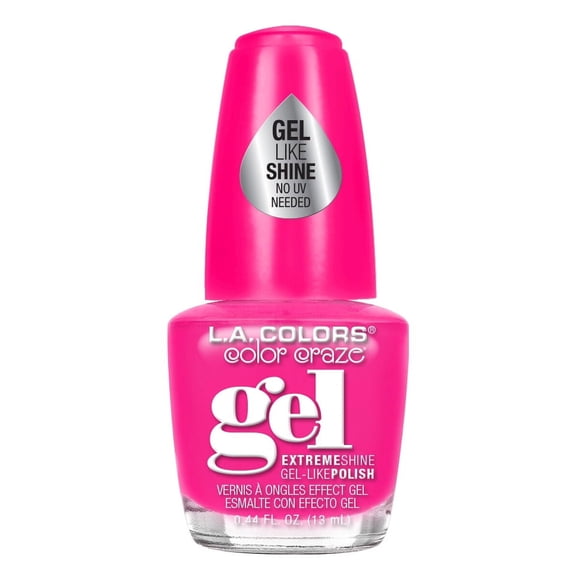 Esmalte L.A. COLORS Gel Like Flashy 13 ml Rosado