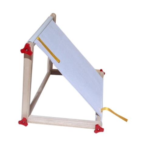 Magideal - Cross Stitch Marco De La Aguja De Aguja De La Aguja De Madera De Madera De Escritorio Portátil Portátil De Puntada Cruzada Tabla De Bordado De Bordado Nuez