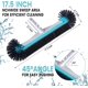 thumbnail image 2 of Cepillo para Piscina Unipool 44 cm Nylon 7 Filas Azul/Negro, 2 of 6