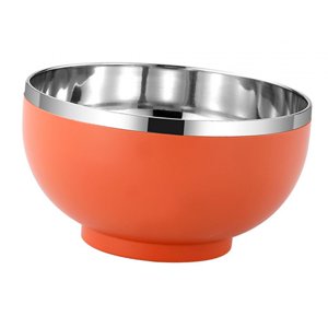 Magideal - Tazón De Ramen Tazón Para Servir Tazón De Cereales Contenedor Duradero, Tazón Para Hornear Ensalada Tazón De Sopa Para Cocina Restaurante Hogar Arroz , Naranja