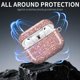 thumbnail image 3 of Estuche KLJFHWJI para AirPod Pro 3 en Oro Rosado con Llavero, 3 of 6