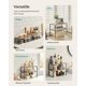 thumbnail image 3 of Armario organizador de estantes SONGMICS Kitchen Set 2, metal y madera, 3 of 8