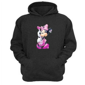 Genérico - Polerón Canguro Ratoncita M. Gris Oscuro Talla Xl Unisex