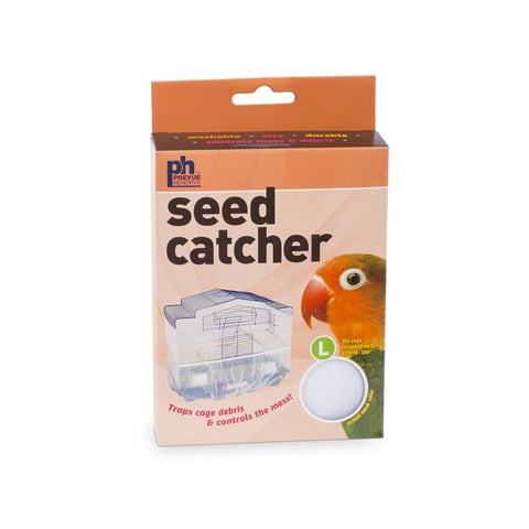 Ph Prevue Hendryx - Productos Para Mascotas Mesh Bird Seed Catcher Prevue Para Mascotas De Tamaño Mediano Y Grande