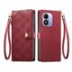 thumbnail image 1 of Funda Billetera con Cierre para [Xiaomi Redmi Note17] con Tarjetero, Soporte y Correa de ManoRojo, 1 of 5