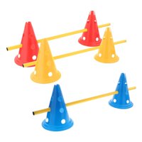 Magideal - Hurdle Cones Course Coordination Training Multifuncional Agility Slalom Training Agility Equipment Set Para Fútbol Entrenamiento De Fútbol Deportes