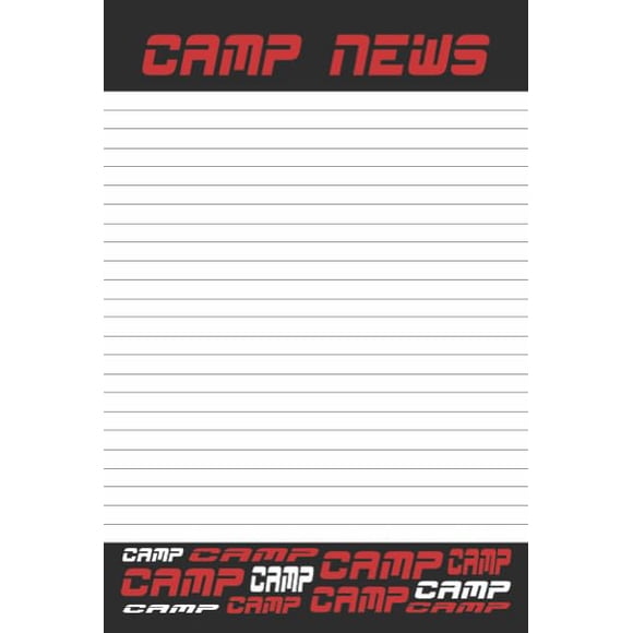 Kit de Papelería Sunny Marshmallow Camp News - 20 Hojas