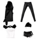 thumbnail image 5 of Figura De Mujer A Escala 1:6, Ropa De Moda Para Figuras De Acción Femeninas De 12 Pulgadas, Cuerpo Negro, 5 of 5