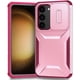 thumbnail image 1 of Funda Resistente para Samsung Galaxy S23 con Tapa Deslizante y Protección Militar Rosa, 1 of 6