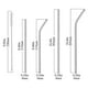thumbnail image 4 of Pajitas de acero inoxidable reutilizables. Pajitas reutilizables. Pajitas de metal. Cepillos de limpieza para pajitas de metal (18 unidades)., 4 of 6
