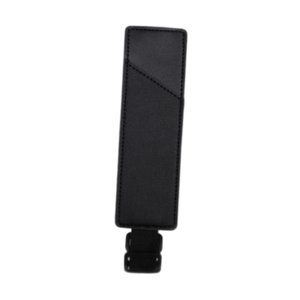 Bothyi - Portalápices Con Banda Elástica Ajustable, Bolsillo Para Lápices, Cuadernos, Libros, Diarios, Color Negro