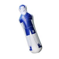 Magideal - Muñeco Inflable Multifunción Para Hacer Frente A Los Maniquíes De Taekwondo, Maniquí Para Practicar Boxeo, Karate, Fútbol, Maniquí Para Hacer Frente A , Azul