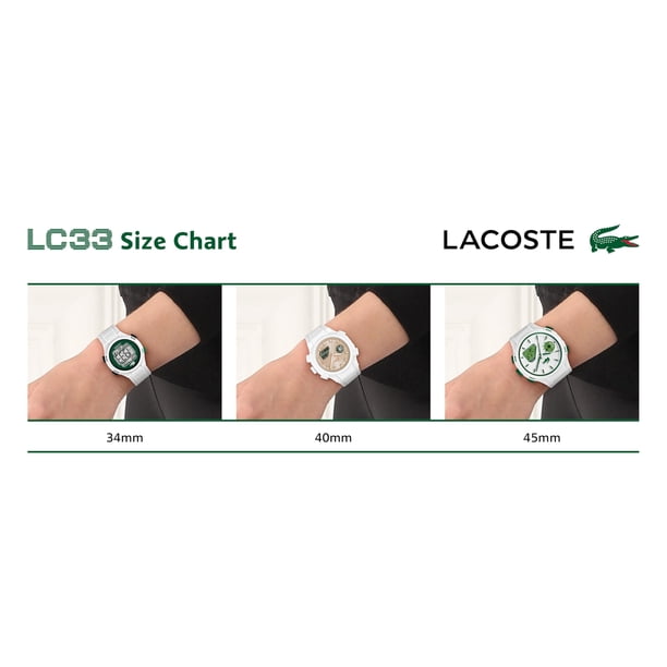 レラ Reloj Lacoste Hombre Lc33 Multifuncion 2011369 Malla Naranja Bisel