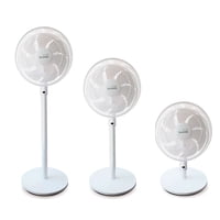 Sumo - Ventilador Ultra Silencioso De 3 Niveles Con Control Remoto Vp-88