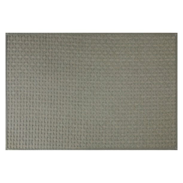 REGALWOVEN Patrón de Tejido Alfombras de Baño Antideslizantes Lavables, Suave Absorbente Alfombra de Baño Gruesa, Secado Rápido Alfombrillas de Ducha Verde 24" x 36"
