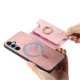 thumbnail image 2 of Funda Magnética Para Samsung Galaxy A25 Con Billetera Y Anillo Protector Resistente Rosa, 2 of 5