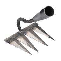 Ioensy - Jardinería Azada Vegetal Arado Plantación Granja Para Deshierbe Jardín 4 Dientes