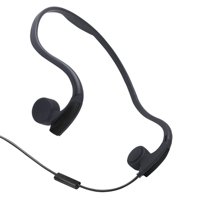 Gzcrdz Auriculares Con Cable De Conducción Ósea Con Cancell De Ruido