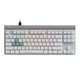 thumbnail image 1 of Teclado para juegos Logitech G515 Rapid TKL de perfil bajo blanco, 1 of 8