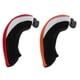 thumbnail image 3 of 2x Golf Hybrid Ut Club Head Cover Headcover Con Etiqueta De Número Naranja + Rojo, 3 of 5