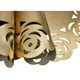 thumbnail image 3 of Set 6 Individuales Circulares Efecto Metalizados Dorados, 3 of 5
