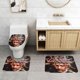 thumbnail image 2 of Juego de 3 Alfombras de Baño de Terciopelo Coral Desmarcar Lil Pump, 2 of 6