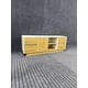 thumbnail image 3 of Rack TV 110x30x40cm Mueble Centro De Entretenimiento Organizado Cajones Y Repisas Puerta Madera Nordico Living Sala Estar, 3 of 5