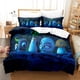 thumbnail image 1 of Cartoon Madagascar Penguin Bedding Set Boys Girls Twin Queen Size Duvet Cover Pillowcase Bed Kids Adult Home Textileextile, 1 of 5