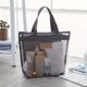 thumbnail image 3 of Travel in Style with our Compact Mesh Beach Bag - Your Ultimate Storage Solution for Toiletries, Gym, Bath, Cosmetics, and More!, 3 of 5
